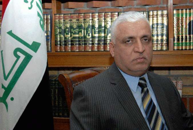 فالح الفیاض: هماهنگی نیرو&zwnj;های امنیتی عراق و بسیج مردمی ضروری است