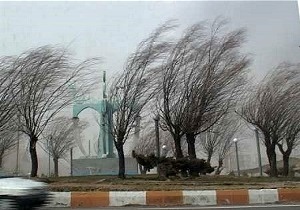 سرعت وزش باد در زابل به ۸۳ کیلومتر بر ساعت رسید/ دید در فرودگاه زابل  ۶۰۰۰ متر کاهش یافت