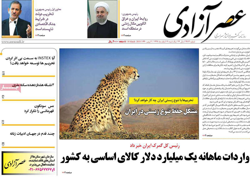 واردات ماهانه یک میلیون دلار کالای اساسی به کشور