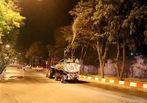 درختان سطح شهر سنندج سمپاشی بهاره می&zwnj;شوند