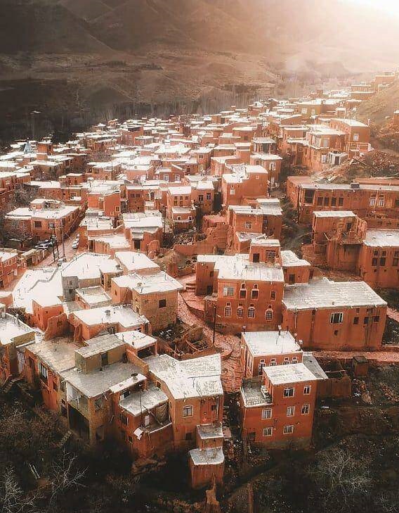 تصویری زیبا و دیدنی از ابیانه تصویری زیبا و دیدنی از ابیانه