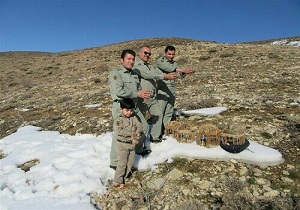 دستگیری شکارچی متخلف در دیواندره