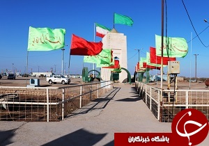بازدید دانشجویان اردبیلی از مناطق عملیاتی دفاع مقدس در آبادان