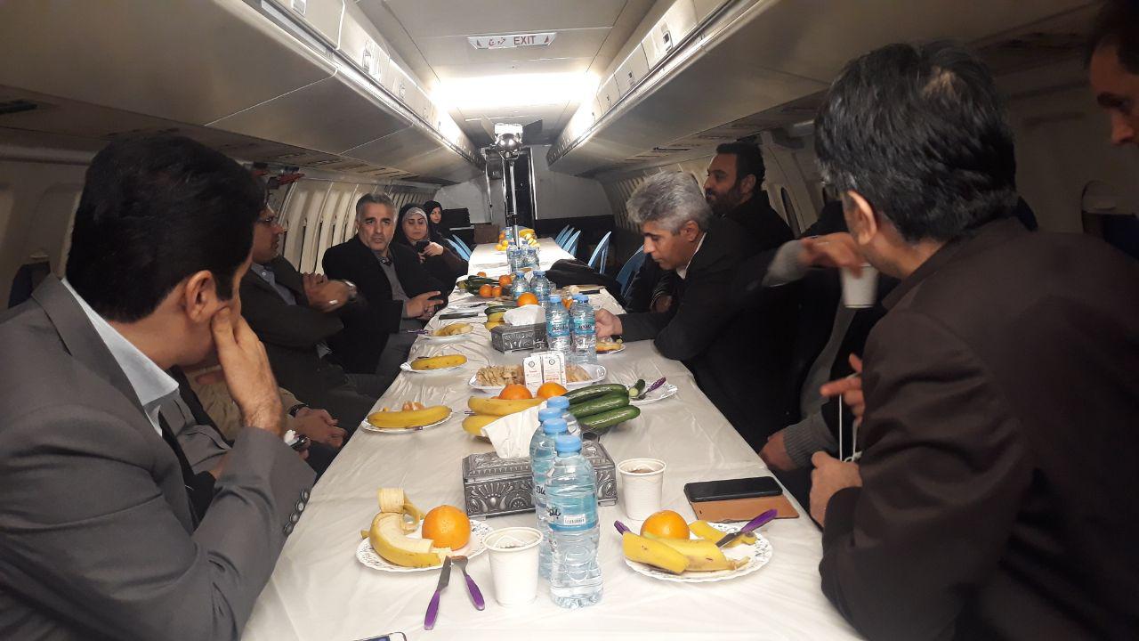 بازدید مدیر شبکه یک سیما از پشت صحنه سریال نوروزی سعید آقاخانی