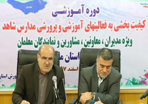 سند تحول بنیادین الگوی مدارس شاهد مازندران