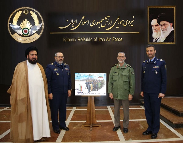 بازدید سردار شیرازی از جهاد خودکفایی نیروی هوایی ارتش