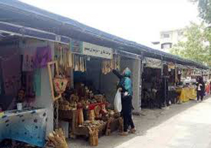برپایی بازارچه صنایع دستی و سوغات در خراسان شمالی