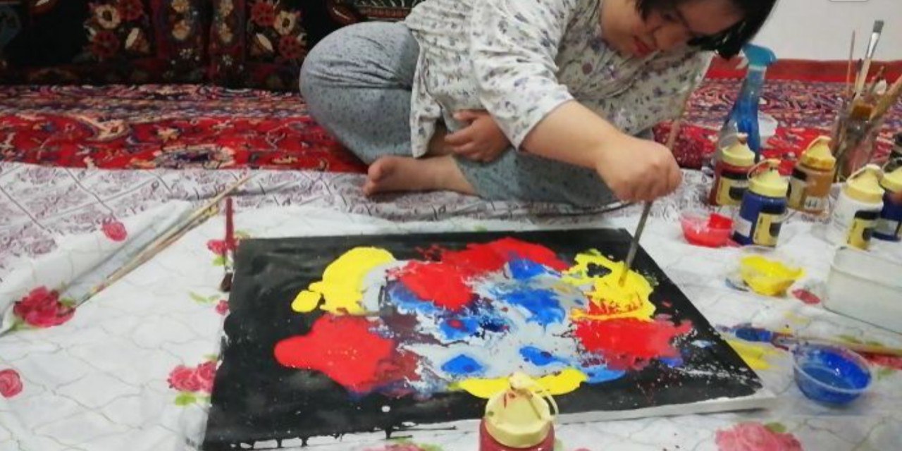 فرشته&zwnj;ای با بال&zwnj;هایی از جنس هنر