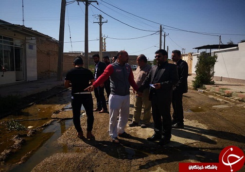 بهسازی آسفالت معابر شهری در بستان