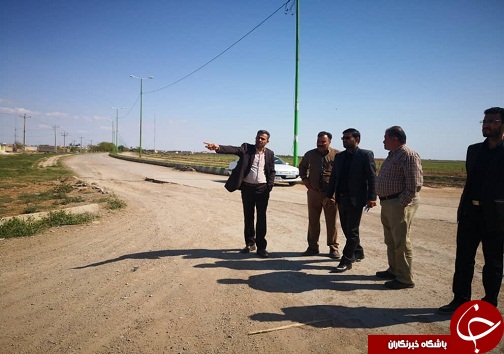 بهسازی آسفالت معابر شهری در بستان