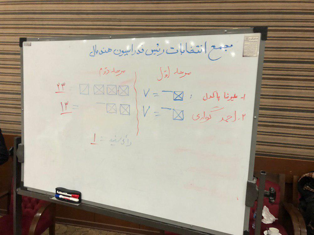 علیرضا پاکدل رئیس فدراسیون هندبال شد