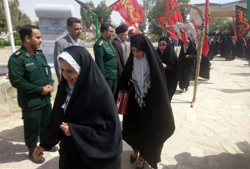 اعزام ۲۰۰ دانشجوی ایرانشهری به مناطق عملیاتی جنوب