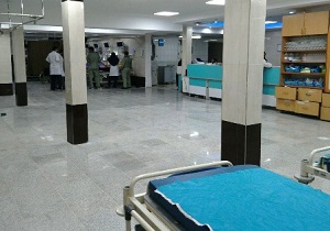 بستری شدن ۲ مصدوم حادثه آتش سوزی شهر صنعتی البرز