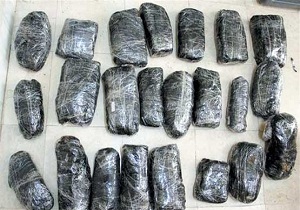 کشف ۲۳ کیلو گرم مواد مخدر در قزوین