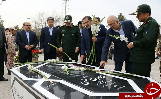 دبیر شورای عالی امنیت ملی به مقام شامخ شهدا ادای احترام کرد