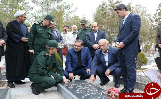 دبیر شورای عالی امنیت ملی به مقام شامخ شهدا ادای احترام کرد