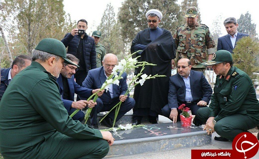 دبیر شورای عالی امنیت ملی به مقام شامخ شهدا ادای احترام کرد
