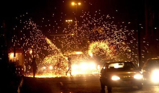 برخورد قاطع پلیس با هنجارشکنان چهارشنبه آخر سال