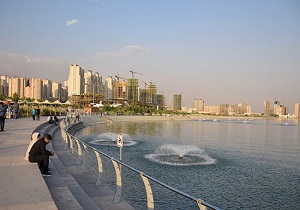 اتمام فرآیند آبگیری دریاچه شهدای خلیج فارس