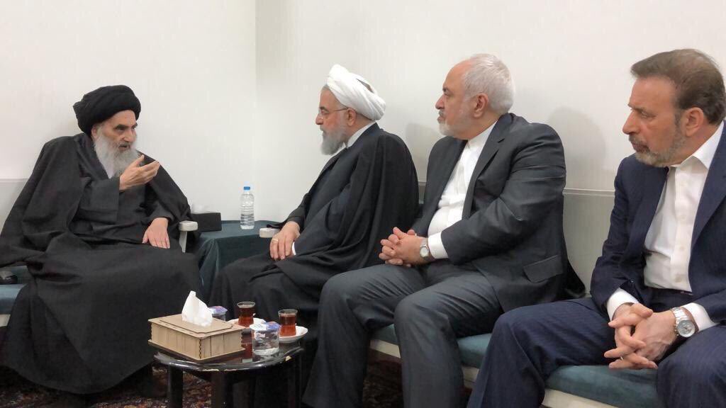 بیانیه دفتر آیتالله سیستانی درباره ملاقات او با حسن روحانی بیانیه دفتر آیتالله سیستانی درباره ملاقات او با حسن روحانی