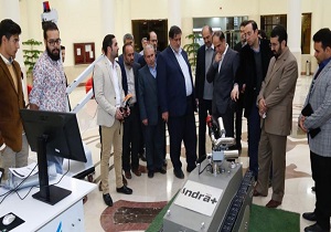 معاون وزیر کشور از ربات‌های امدادی قزوین بازدید کرد