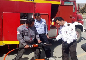 برگزاری دوره آموزشی استفاده از ست نجات در تصادفات جاده‌ای در مهاباد
