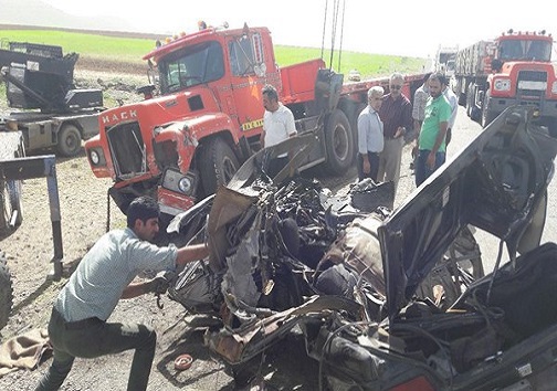 جدال مرگ در جاده های غیر استاندارد کرمانشاه جدال مرگ در جاده های غیر استاندارد کرمانشاه