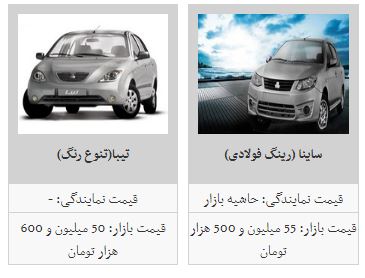 قیمت خودور کاهش یافت + جدول قیمت خودور کاهش یافت + جدول