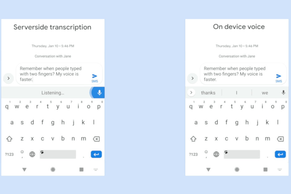 بروزرسانی جدید Gboard قابلیت تبدیل آفلاین صوت به متن را ارائه میدهد +تصاویر بروزرسانی جدید Gboard قابلیت تبدیل آفلاین صوت به متن را ارائه میدهد +تصاویر