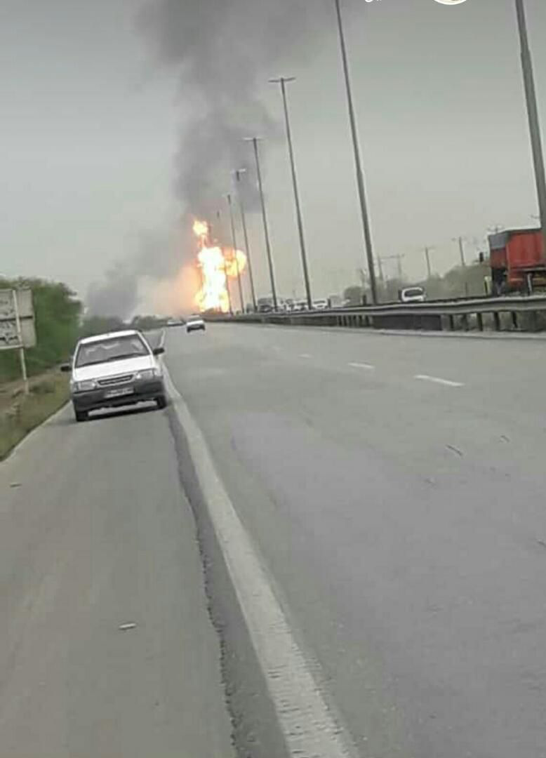 ۴ کشته و ۶ مصدوم در حادثه انفجار لوله گاز در آزاد راه اهواز به ماهشهر