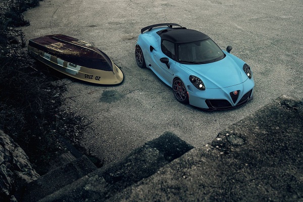 آلفا رومئو 4C با تیونر شرکت Pogea Racing جذاب&zwnj;تر از گذشته خواهد شد +تصاویر