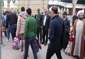اعزام کاروان راهیان نور میانه به جنوب