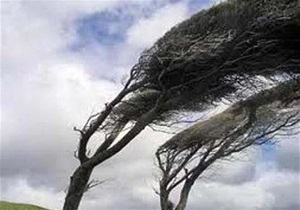 وزش تندبادی با سرعت ۹۰ کیلومتر بر ساعت در اردبیل