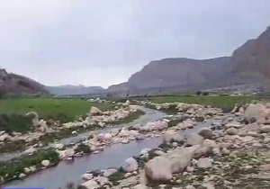 برکه "تویتک" پس از ۵ سال پرآب شد + فیلم