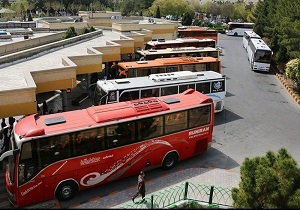 سرویس دهی۳۰۰دستگاه اتوبوس برون شهری به مسافران قمی