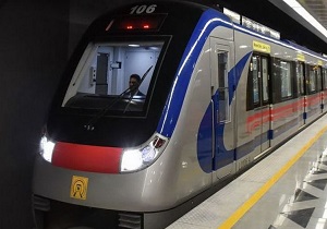 تست گرم خط ۶ مترو تهران