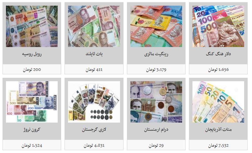 افزایش نرخ تمامی ارزها در بازار/