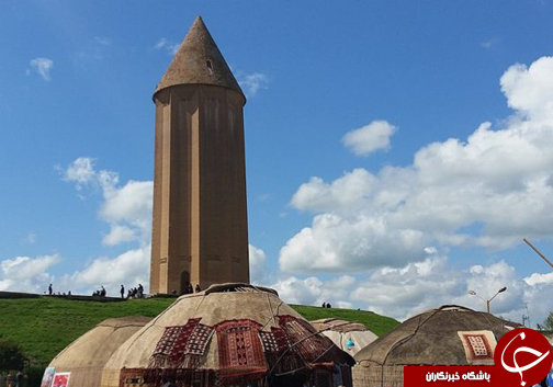 جذاب ترین برج آجری جهان پذیرای گردشگران داخلی و خارجی / میل گنبد با قدمتی هزار ساله