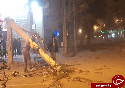 خسارت طوفان در خراسان جنوبی/ قطع برق در بعضی شهر&zwnj;ها+تصاویر