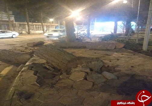 خسارت طوفان در خراسان جنوبی/ قطع برق در بعضی شهر&zwnj;ها+تصاویر