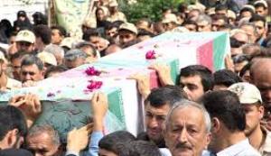 مرزبان شهید در بانه تشیع می‌شود