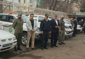 آغاز مانور مشترک یگان حفاظت امور اراضی کشاورزی قزوین