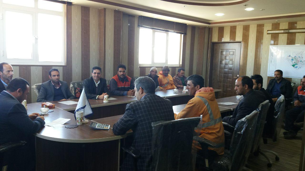 آیین تجلیل از پاکبانان در بافران نایین