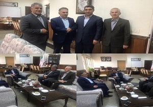 دیدار رئیس اتاق تعاون با نماینده حزب اتحادیه میهنی کردستان عراق در سلیمانیه