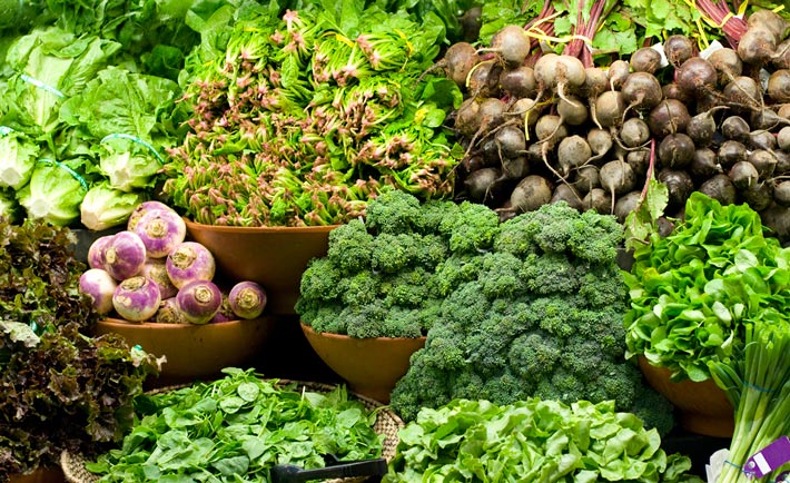 قیمت انواع سبزی و صیفی در غرفه تره بار