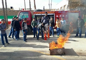 ۱۰هزار دانش آموز بوکانی نکات ایمنی چهارشنبه سوری را فرا گرفتند