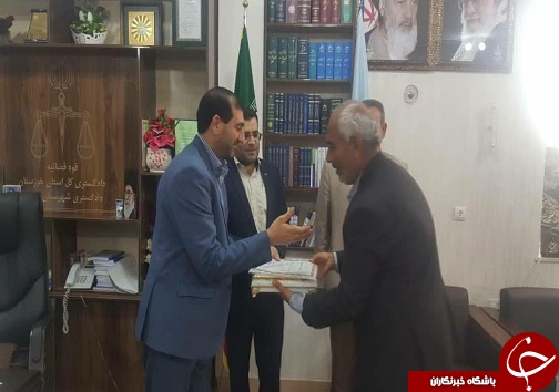 تقدیر از اعضاء شعبه ویژه عشایر شورای حل اختلاف شوش