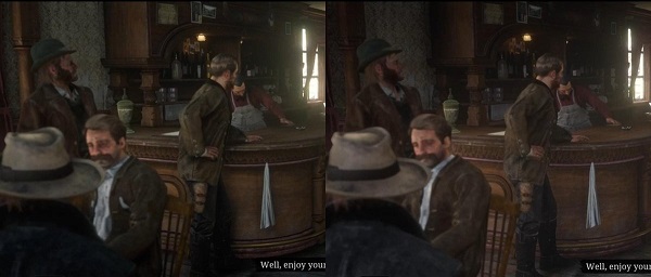 کاهش طیف رنگ ها در عنوان  Red Dead Redemption 2