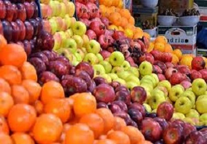 توزیع ۱۶۵ تن میوه با نرخ مصوب