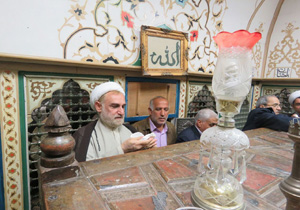 مقبره امامز&zwnj;اده عباس (ع) ساری در آستانه بهار غبارروبی شد